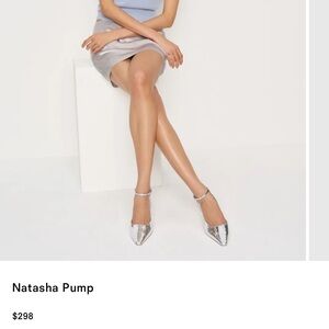 Natasha Pump Mirror Metallic Shoes